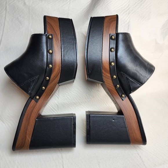 Jessica Simpson Block Heel Charlete Black 4" Platform Sandals Size 7 M NWOT - Picture 5 of 12